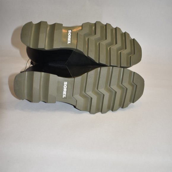 Sorel Joan of Arctic Wedge III Chelsea Bootie Size 12 Dark Moss Sage NL4588 - Picture 9 of 10